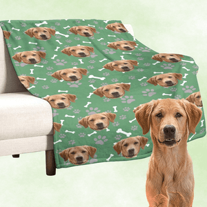 custom dog blanket