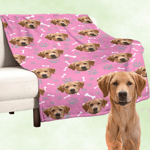 custom dog blanket