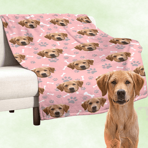 custom dog blanket