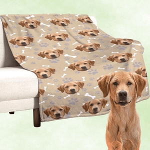 custom dog blanket