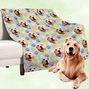 custom dog blanket