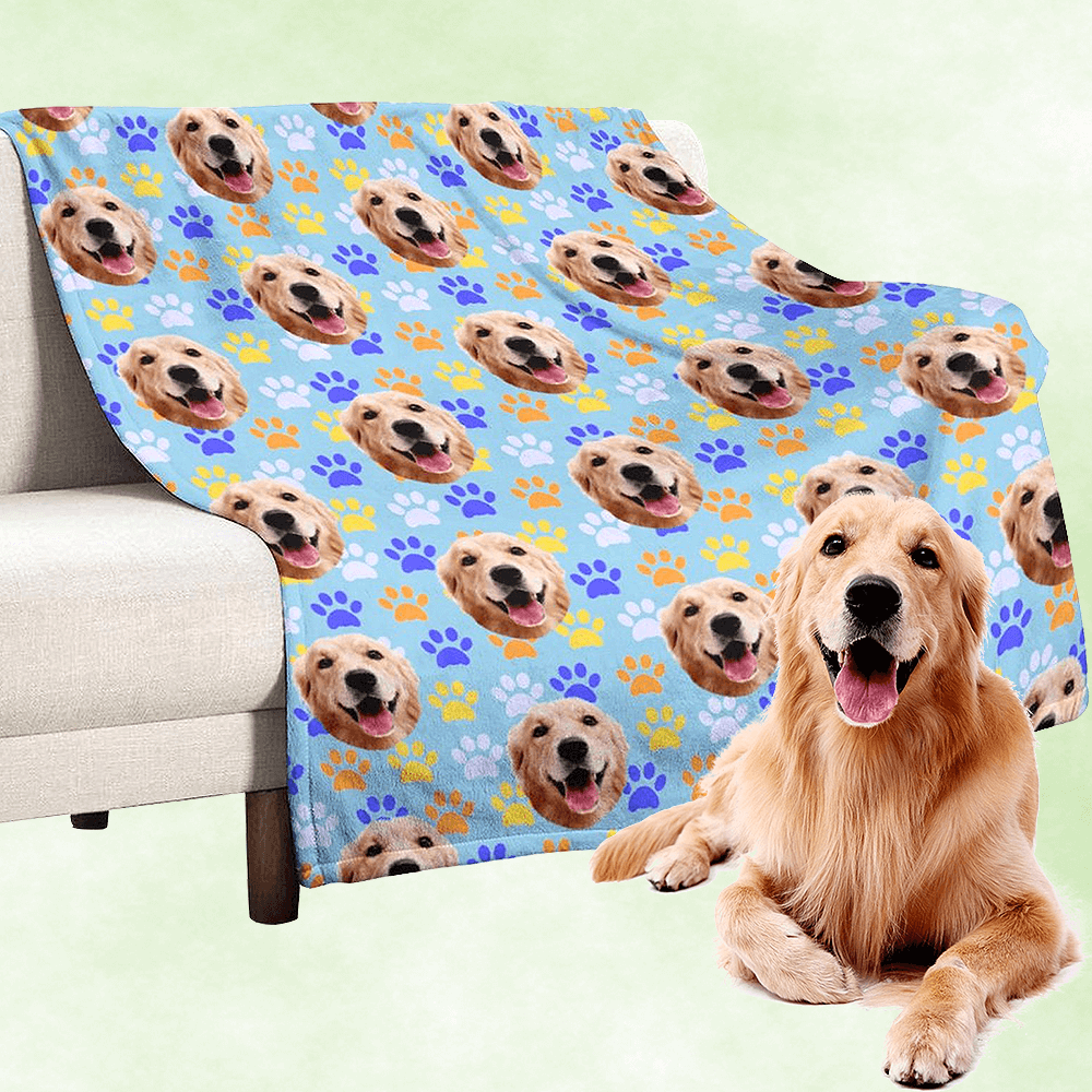 custom dog blanket
