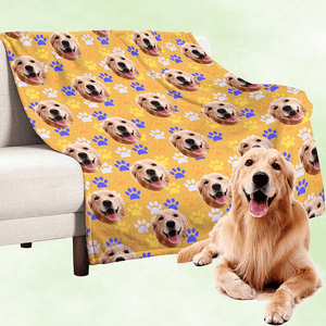 custom dog blanket
