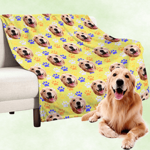 custom dog blanket