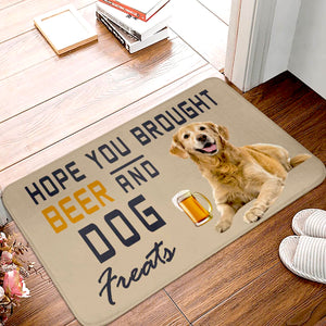 custom dog doormat
