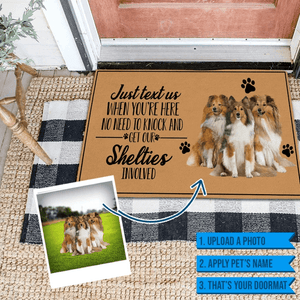 custom dog doormat