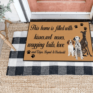 custom dog doormat