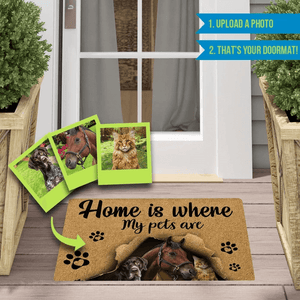 custom dog doormat