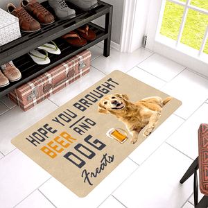 custom dog doormat