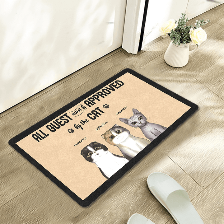 custom dog doormat