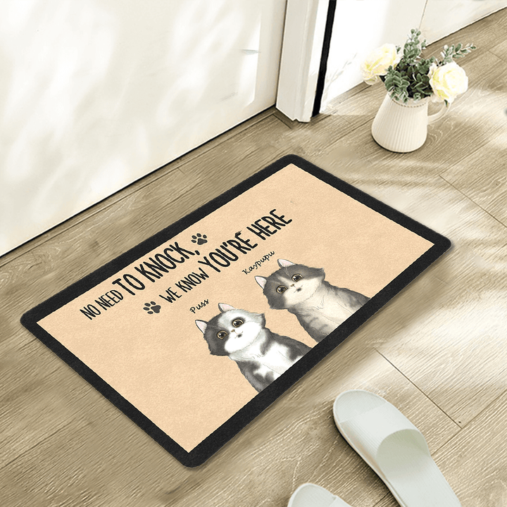 custom dog doormat