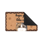 custom dog doormat