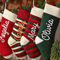 Personalized Knitted Christmas Stocking