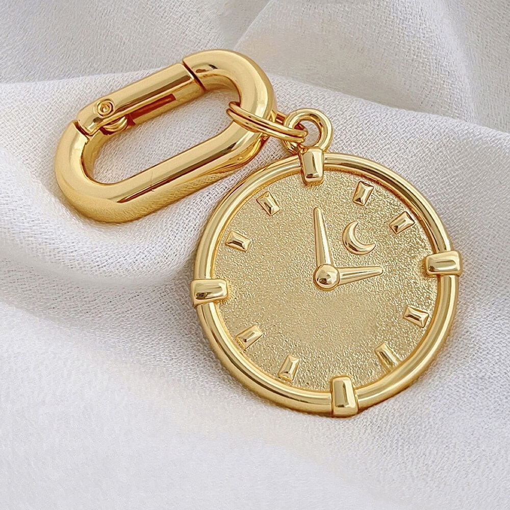 Clock Engraved Pet ID Tag