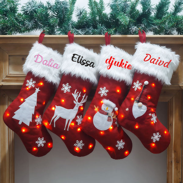 custom santa stockings
