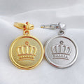 Crown Engraved Pet ID Tag