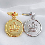 Crown Engraved Pet ID Tag