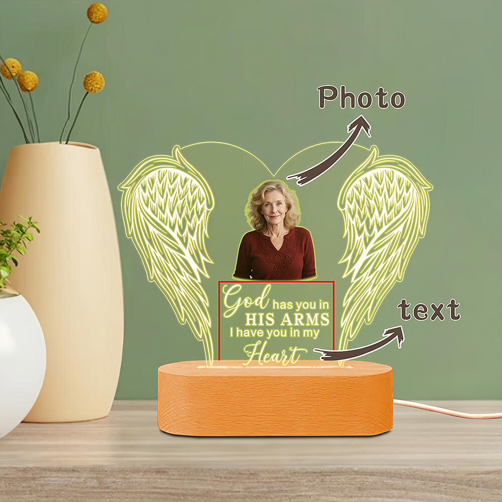 Custom Memorial Night Light