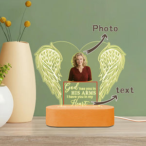 Custom Memorial Night Light