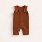 Personalised Baby Knit Romper with Embroidered Name