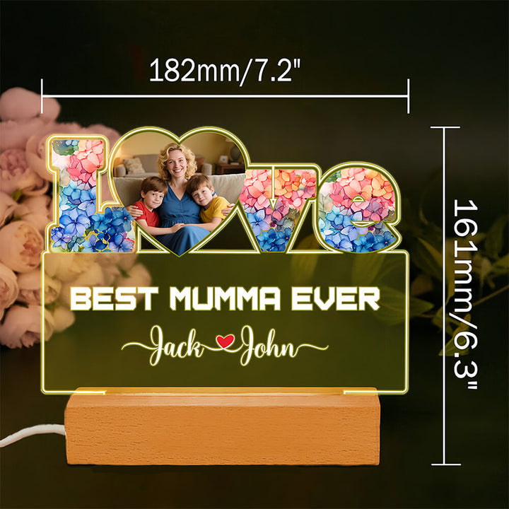 Personalised Love Night Light