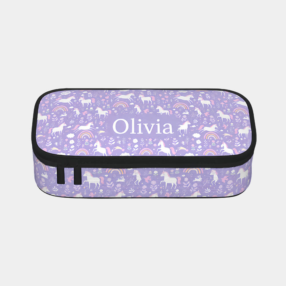 Unicorn Lavender Pencil Case
