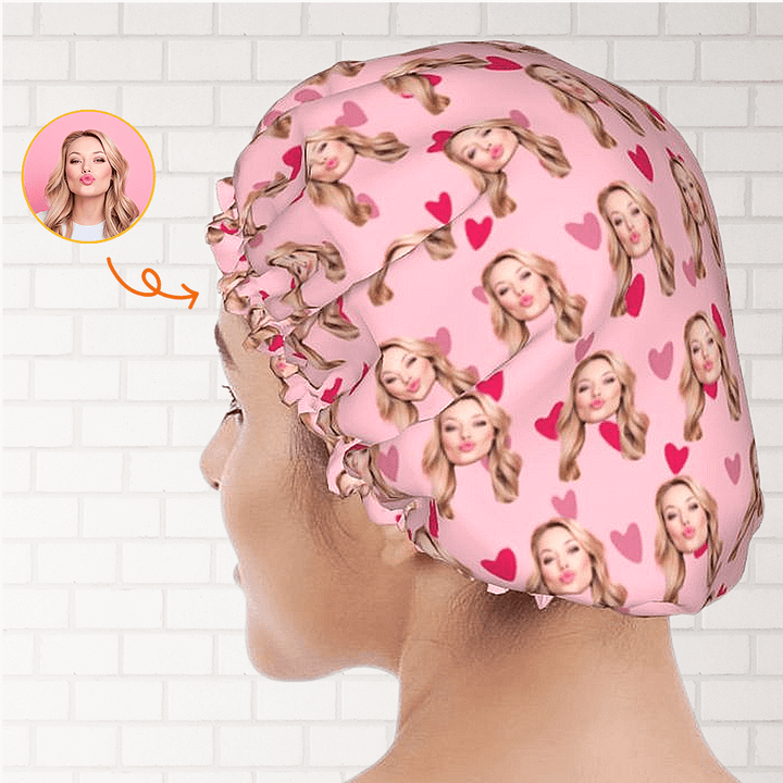 photo shower cap