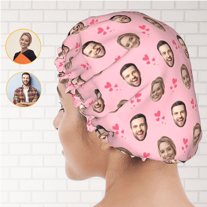 photo shower cap