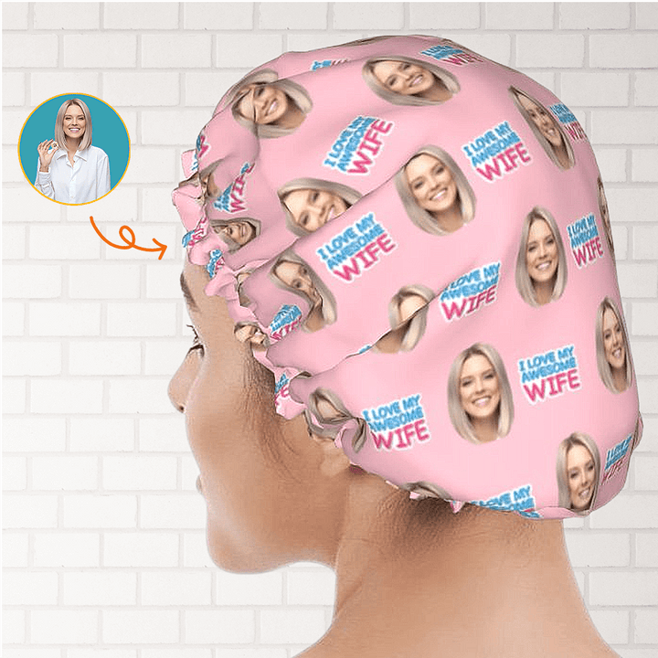 custom shower cap