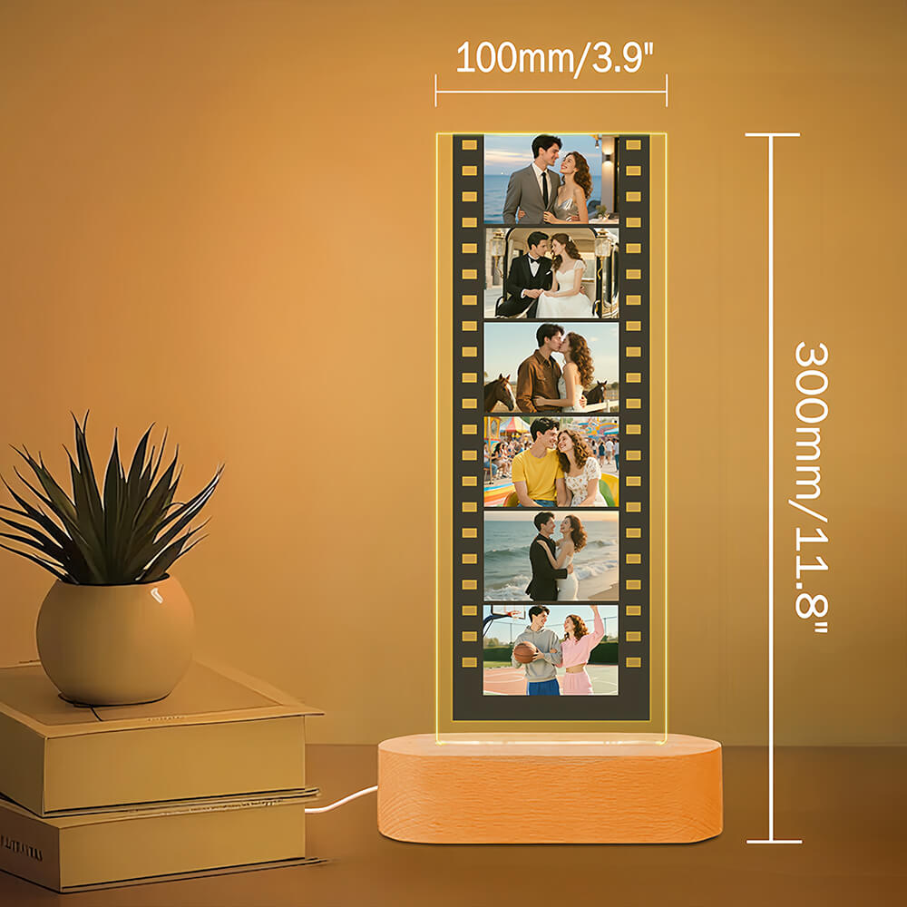 Custom Photo Reel Night Light