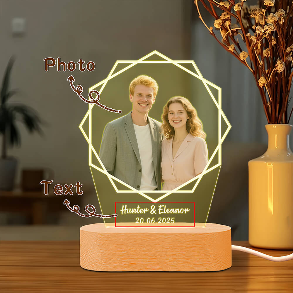 Custom Photo Night Light