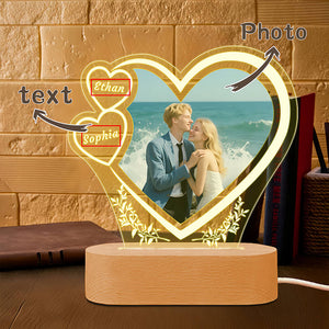 Custom Photo Night Light