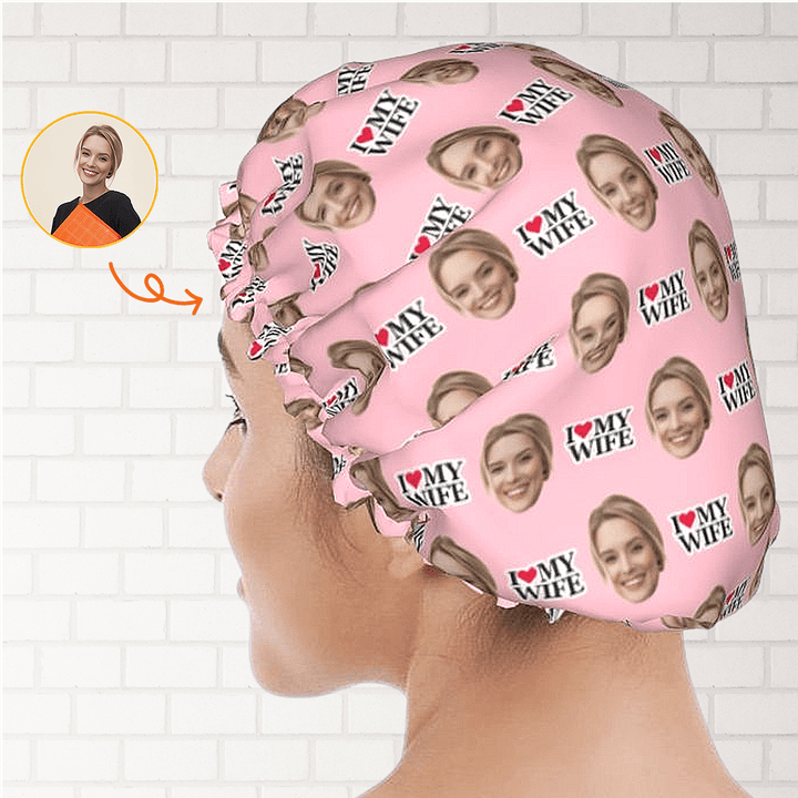 personalized shower cap