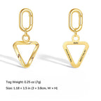 Triangle Engraved Pet ID Tag
