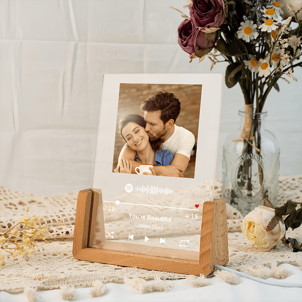 personalised spotify plaque