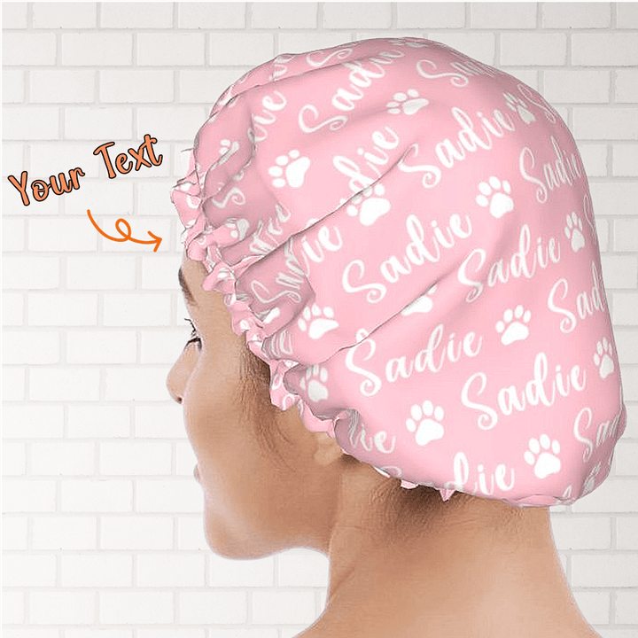 custom name shower cap