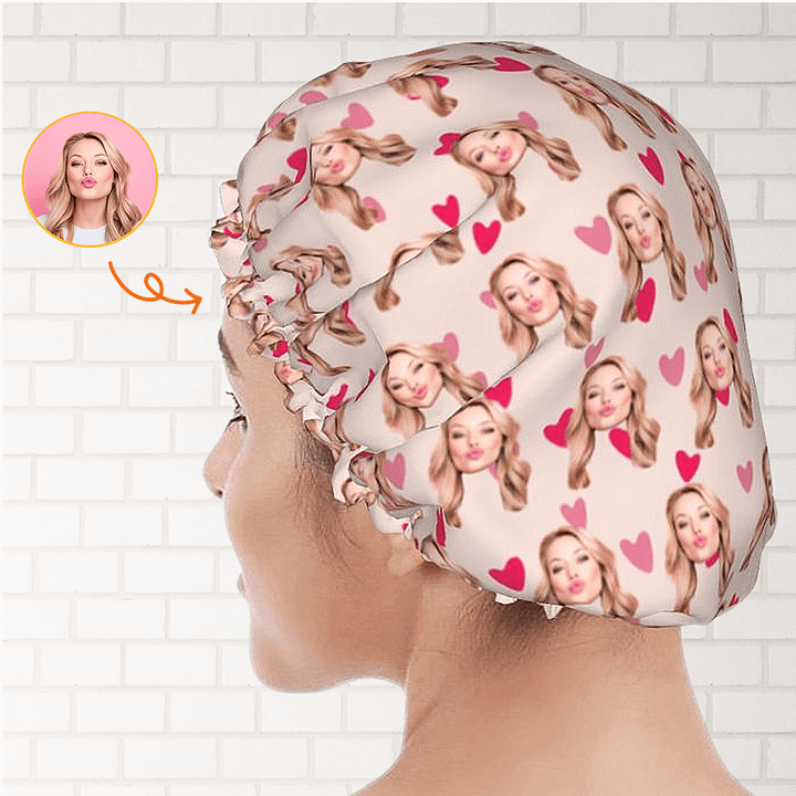 photo shower cap