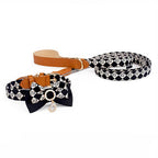 Luxe Bow Tie Collar with Nameplate