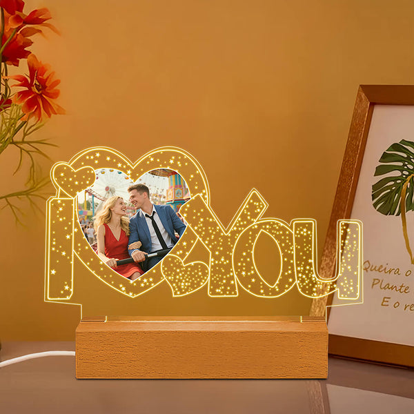 "I Love You" LED Night Light
