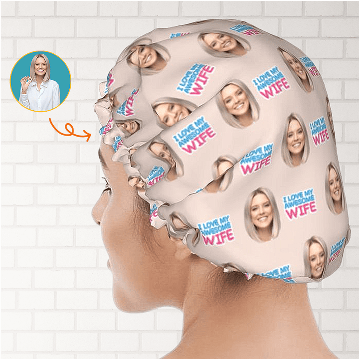 custom shower cap