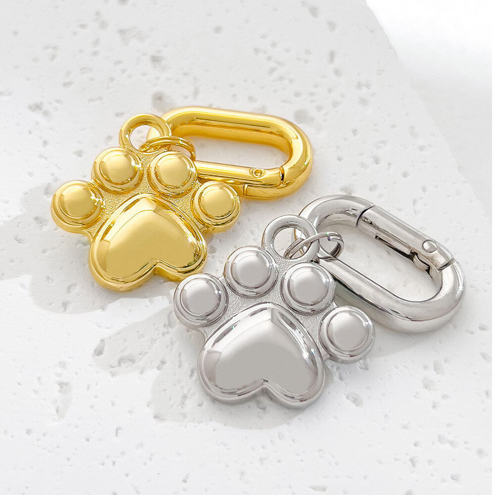 Pawprint Engraved Pet ID Tag