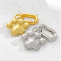 Pawprint Engraved Pet ID Tag