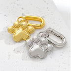 Pawprint Engraved Pet ID Tag