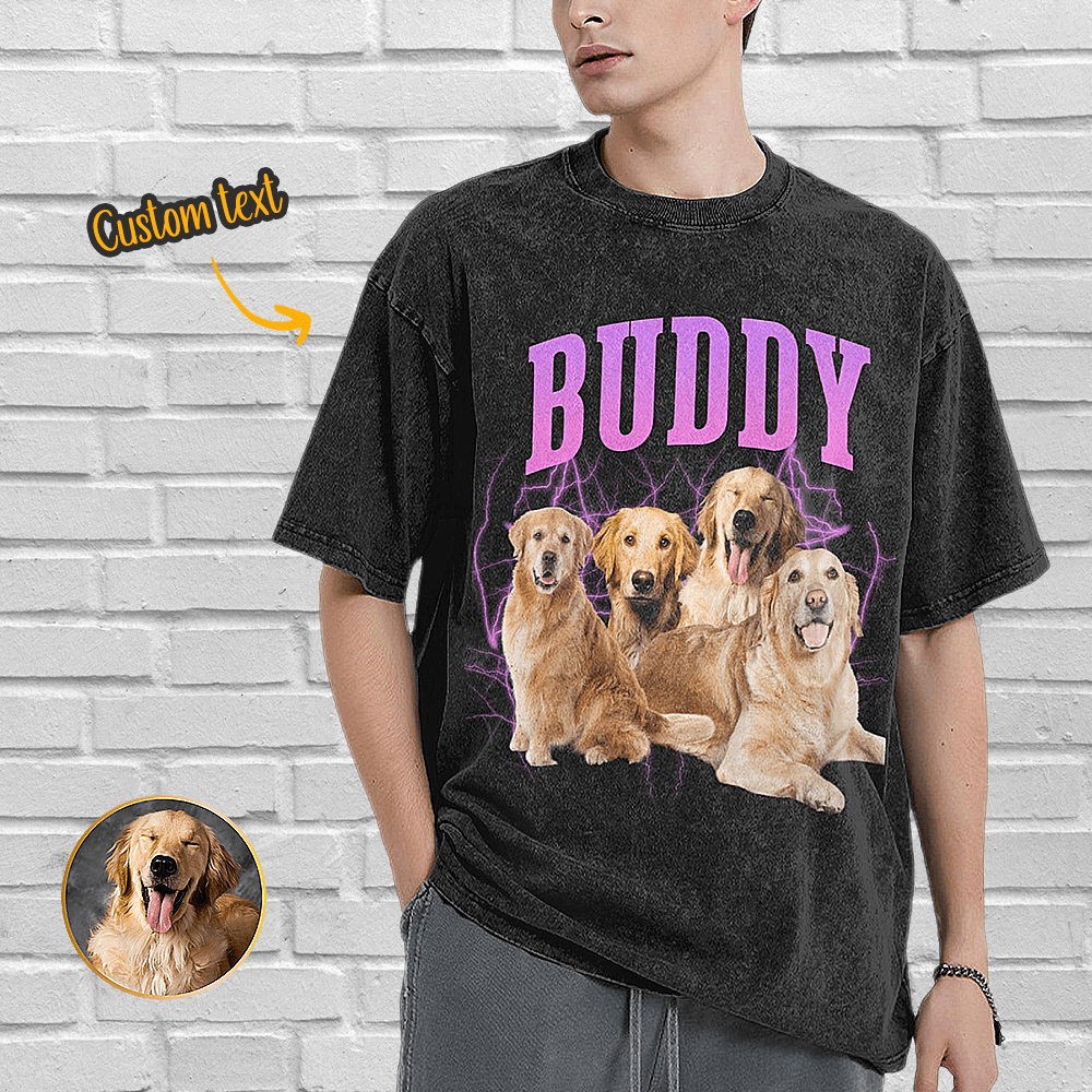 Custom Vintage T-shirts Personalized Name T-shirt 90s