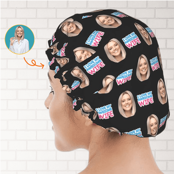 custom shower cap