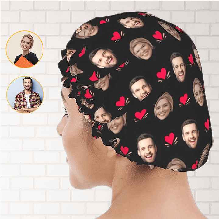 personalized shower cap