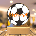 Custom Football Night Light with Name