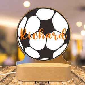 Custom Football Night Light with Name