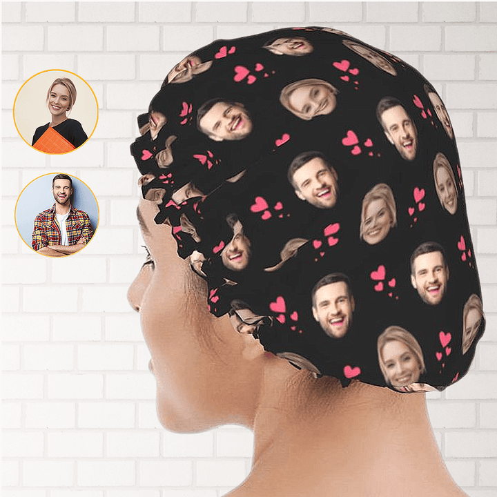 photo shower cap