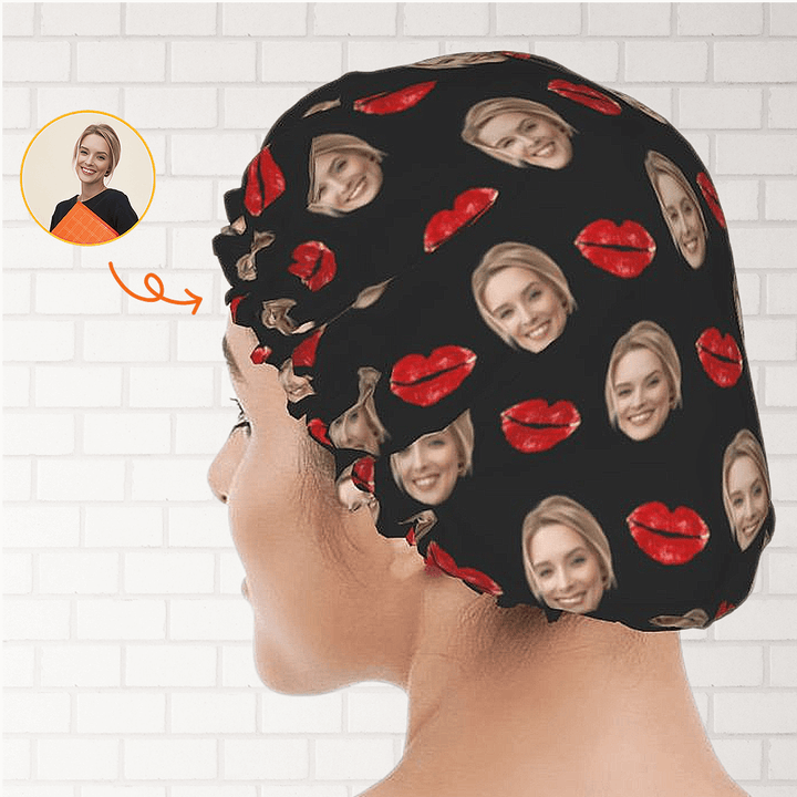 photo shower cap